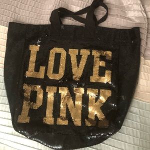 PINK tote bag